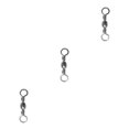 thumbnail image 3 of Eigraketly Paquete de 100 conectores giratorios de acero al carbono para pesca, agua salada Flexible, anillo de 12-27mm, accesorios para anzuelos, Type1 NO1, 3 of 6