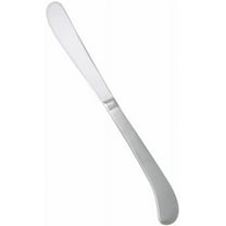 Winco 0015-08, Lafayette Heavyweight Dinner Knife, 18/0 Stainless Steel, Satin Finish, 12/Pack
