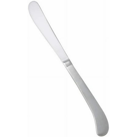 Winco 0015-08, Lafayette Heavyweight Dinner Knife, 18/0 Stainless Steel, Satin Finish, 12/Pack