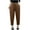 Coffee-04, variant on Mitankcoo Women's High Waist Stretchy Pants - Loose Fit Casual Style - Comfortable Elastic Long Trousers