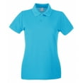 thumbnail image 4 of Womens Fitted Short Sleeve Casual Polo Shirt, 4 of 10
