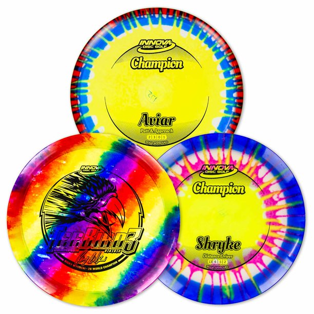 Innova Discs IDye Champion Disc Golf Advanced Set