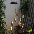 thumbnail image 4 of Moon Wind Chime Lámparas Windbell Colgante Luz LED Colgante Home Garden Decor Lamparas Tmvgtek Para estrenar, 4 of 8