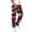 BC29_Red, variant on Resicozy Mens Casual Baggy Camo Cargo Pants Stretch Sweatpants Loose Fit Button Hiking Workout Joggers with Multi Pockets Light Gray 3XL