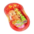 thumbnail image 4 of Orange Plastic Bathtub With Baby Doll Bath Toy Set, 4 of 5