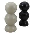 thumbnail image 6 of Frank Lloyd Wright Imperial Hotel Oya Japan Cabaret Stones Salt Pepper Shakers, 6 of 9