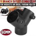 thumbnail image 2 of 60mm Y Shape Parking Heater W/Dual Valve Flap for Air Heater, 2 of 5