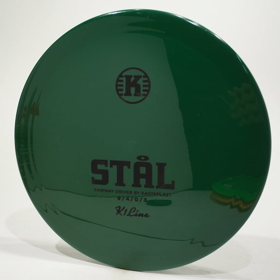 Kastaplast K1 Stal Disc Golf Distance Driver, Pick Color/Weight [Stamp & Exact Color May Vary] Green (dark) 170-172 grams