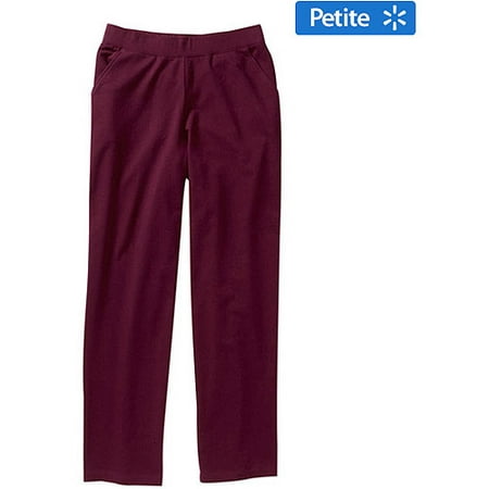 White Stag - Women's French Terry Pants, Petite - Walmart.com