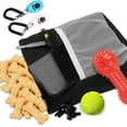 thumbnail image 2 of Bolsa de golosinas para entrenamiento de perros, bolsa de golosinas para perros con entrenamiento con clicker para perros, bolsa de golosinas para mascotas con cinturón, correa para el hombr, 2 of 5