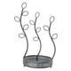 thumbnail image 2 of Torre de soporte para joyas con bandeja para platos, árbol para guardar joyas, elegante soporte para pendientes de mesa. Negro, 2 of 9