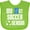 Apple Green, variant on Inktastic My 1st Soccer Season Boys Baby Bib