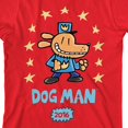 thumbnail image 7 of Dog Man Stars 2016 Youth Red Crew Neck Short Sleeve T-shirt - Large, 7 of 7