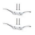 thumbnail image 1 of 2.5 Inch 316 Stainless Steel Marine Boat Flagpole Cleat Hook With Screws, 1 of 10