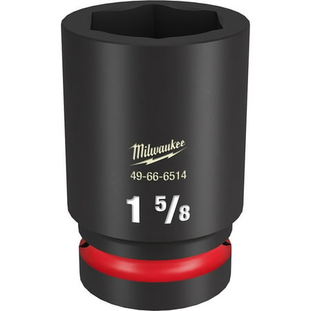 

Pack of 1 Milwaukee 49-66-6514 Shockwave Impact Duty 1 Drive 1-5/8 Deep 6 Point Socket