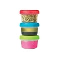 thumbnail image 1 of Starfrit SRF Easy Lunch Set of 3 Mini Containers, One Size, Multicolored, 1 of 5