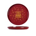 thumbnail image 1 of Red Large Capacity New Year Fruit Tray Plastic Exquisite Candy Storage Box Dessert Nuts Tea Table Snacks Tray B, 1 of 6