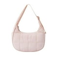 thumbnail image 4 of Yaoyar Small Puffer Crescent Underarm Shoulder Bag for Women, Nylon Quilted Purses Handbags with Adjustable Strap, 4 of 6