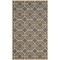 thumbnail image 2 of SAFAVIEH Four Seasons Tylar Geometric Area Rug, Dark Grey/Ivory, 5' x 8', 2 of 6