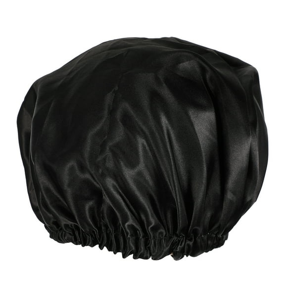 Women Satin Sleeping Hair Bonnet Double-Layer Night Headwear