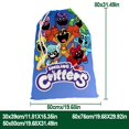 thumbnail image 3 of Critters Sonrientes Bolsa de regalo con cierre de cinta navideño para decoración de Navidad, 20 cm × 31 cm., 3 of 6