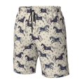thumbnail image 4 of Logiee Horse Print Mens Swim Trunks Quick Dry Board Shorts,Breathable Hawaii Beach Shorts Swimwear Bathing Suits-XX-Large, 4 of 6