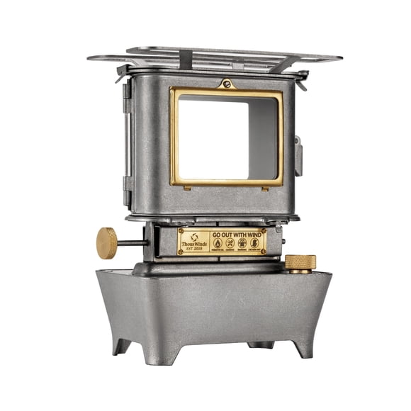 Farol de aceite para acampar Thous Winds Fire Dance de acero inoxidable