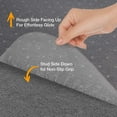 35'' x 47'' x 0.08" Office Chair Mats for Carpeted Floors, Unbreakable