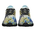 thumbnail image 5 of Texas Spring Northern Mockingbird and Bluebonnet Shoes Sneakers Black Size 4, 5 of 7