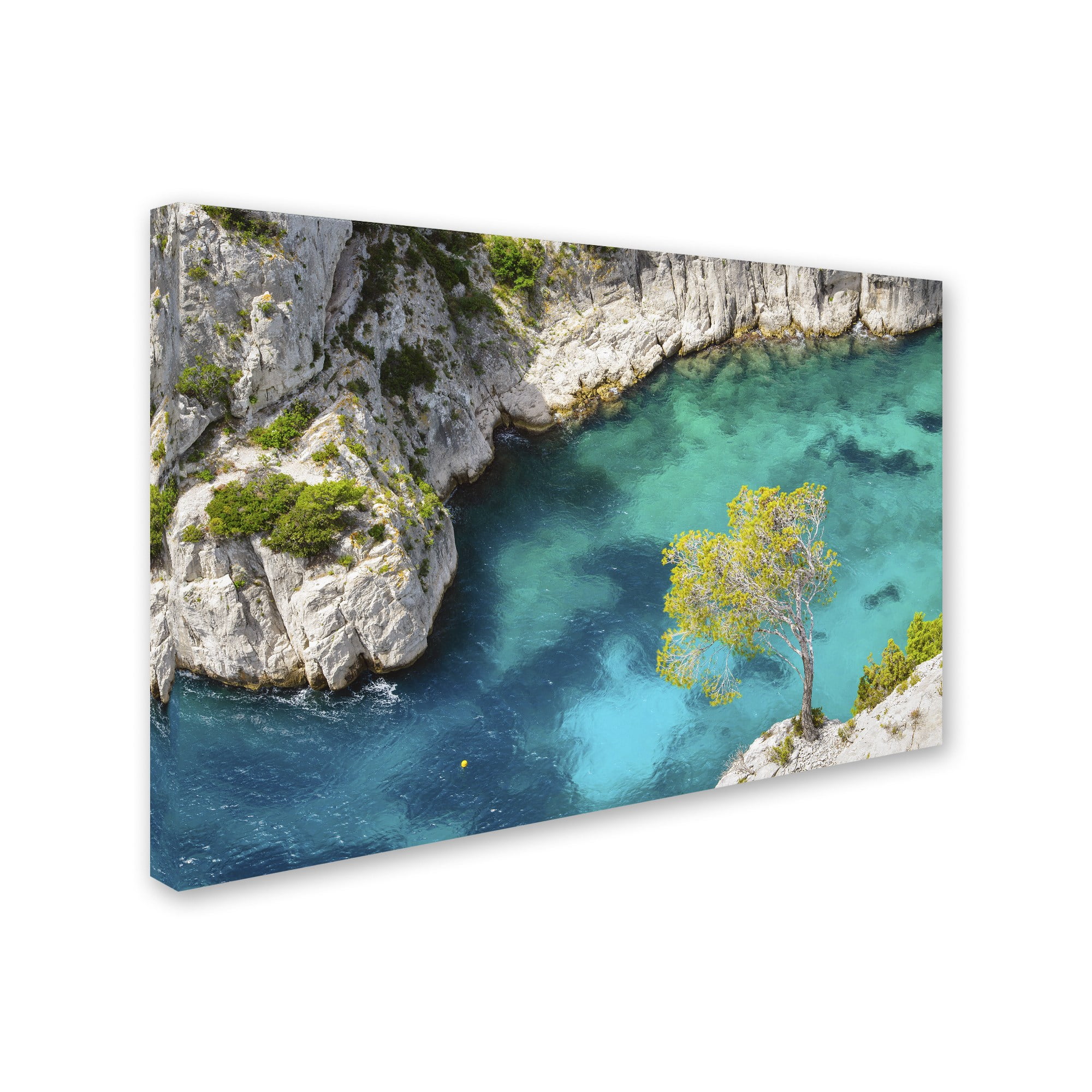 Trademark Fine Art "Turquoise Waters" Canvas Art by Michael Blanchette Photography
