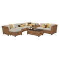 thumbnail image 2 of TK Classics Laguna 10 Piece Outdoor Wicker Patio Furniture Set 10b, 2 of 3