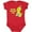 Red, variant on Inktastic I'm the Birthday Boy T-rex Dinosaur Party Boys Baby Bodysuit