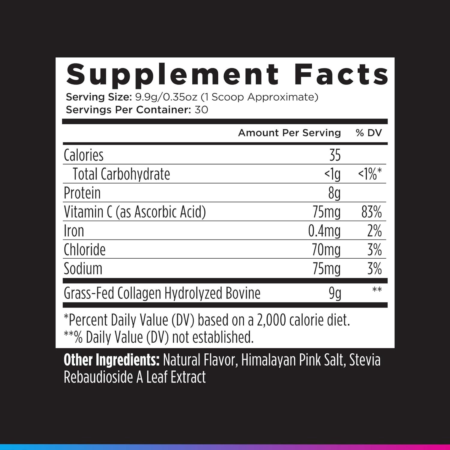Livingood Daily Vanilla Collagen Powder for Women & Men, Hydrolyzed Collagen Peptides Powder with Vitamin C, Protein with 20 Amino Acids, Type I & III, Grass Fed, Keto, Paleo, Gluten Free, 30 Srvgs