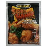 Williams Spicy Wings Seasoned Coating Mix, 5 oz