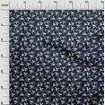 thumbnail image 2 of oneOone Cotton Poplin Black Fabric Florals Craft Projects Decor Fabric Printed By The Yard 42 Inch Wide, 2 of 4