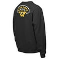 thumbnail image 3 of Men's New Era Black Golden State Warriors "W" Statement Pullover Sweatshirt, 3 of 5