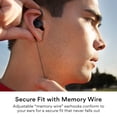 thumbnail image 2 of MEE audio M6 Sport USB-C Wired Earbuds with Memory Wire Earhooks, Headset with Mic & 3-Button Remote for iPhone 16, iPad, Other USB Type C Devices; in Ear Headphones for Running/Gym/Workouts, Black, 2 of 5