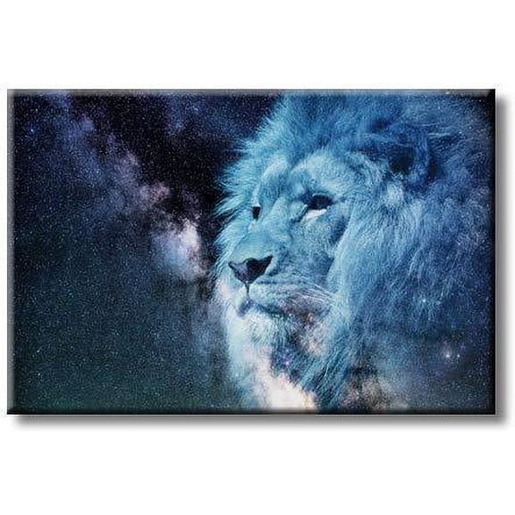Majestic Lion Picture on Stretched Canvas, Wall Art D?cor, Ready to Hang