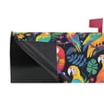 thumbnail image 4 of Colorful Parrot Bird and Leaf Magnetic Mailbox Covers 25.5" X 21" Post Letter Box Wraps Waterproof Garden Yard Outdoor Decoration, 4 of 9