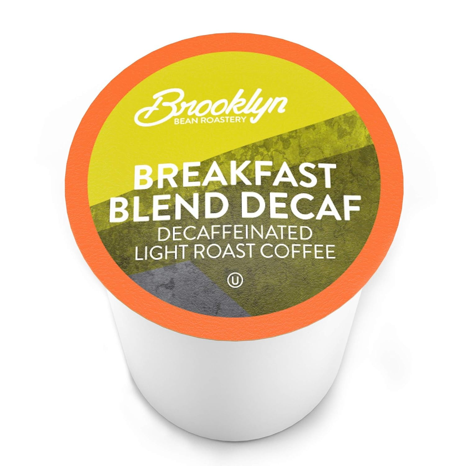 Brooklyn Bean Roastery Breakfast Blend Decaf Coffee Pods for Single-Serve Coffee Brewers, 40-Pack