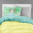 thumbnail image 2 of Ram Sheep Watercolor Fabric Standard Pillowcase, 2 of 2