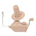 thumbnail image 1 of GUOOL Hand Operated Yarn Winder Compact Wool Winder Machine for Fiber Skein Thread Khaki, 1 of 9