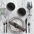 thumbnail image 2 of Safdie & Co. Stoneware Dinnerset 12 Piece 2-Tone Luna, 2 of 5