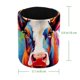 thumbnail image 4 of Imprescindible para artistas y entusiastas del maquillaje: portalápices cilíndrico y organizador de escritorio, diseño de vaca hermosa, 4 of 5