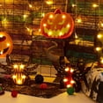 thumbnail image 3 of Calabaza Esqueleto Murciélago Araña Luz De Noche Decoración De Halloween Luces Led Para Fiestas Familiares Bares Restaurantes Vogacara HA040968-03, 3 of 6