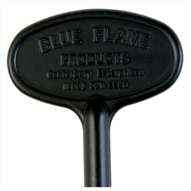 Blue Flame 8 in. Universal Key Flat Black