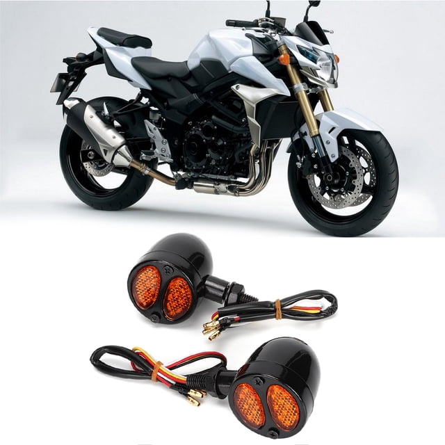 Luz de señal LED, señal de giro LED para motocicleta, linterna para motocicleta, luz de freno LED, rendimiento de alta gama