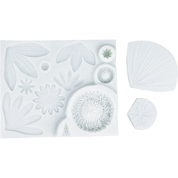 O'Creme Silicone Fondant Mold Set, Daisy