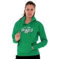 thumbnail image 3 of Eat Veggies Fun Message Vegetarian Hoodie Sweatshirt Women Men Brisco Brands M, 3 of 6