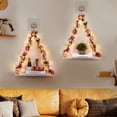 thumbnail image 4 of WETRBWEH 2 Pack Floating Shelves for Wall, Hanging Shelves Wall with Light Strip,Floating Shelves for Wall No Drilling Aesthetic Room Decor for Home, 4 of 8